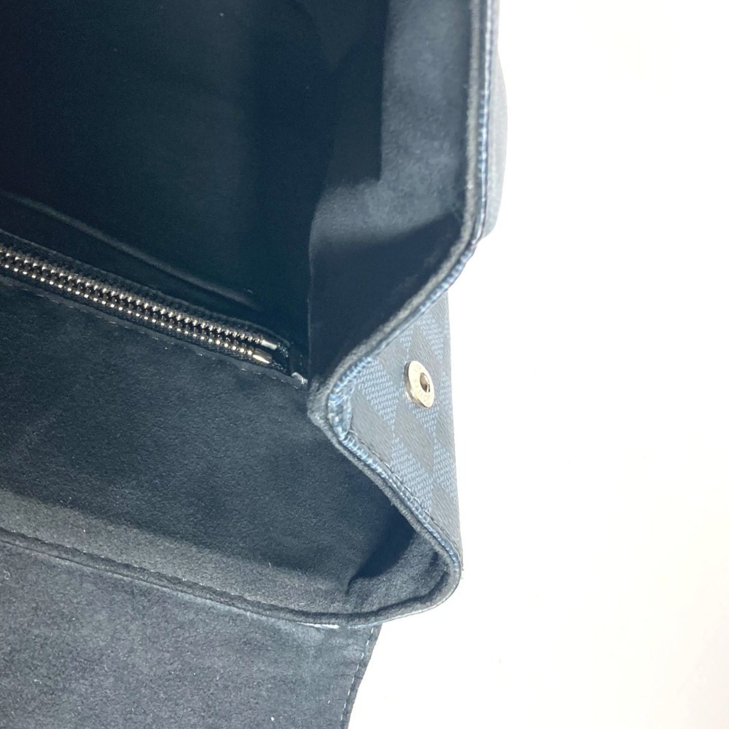 Louis Vuitton Newport, Black, Canvas, backpack