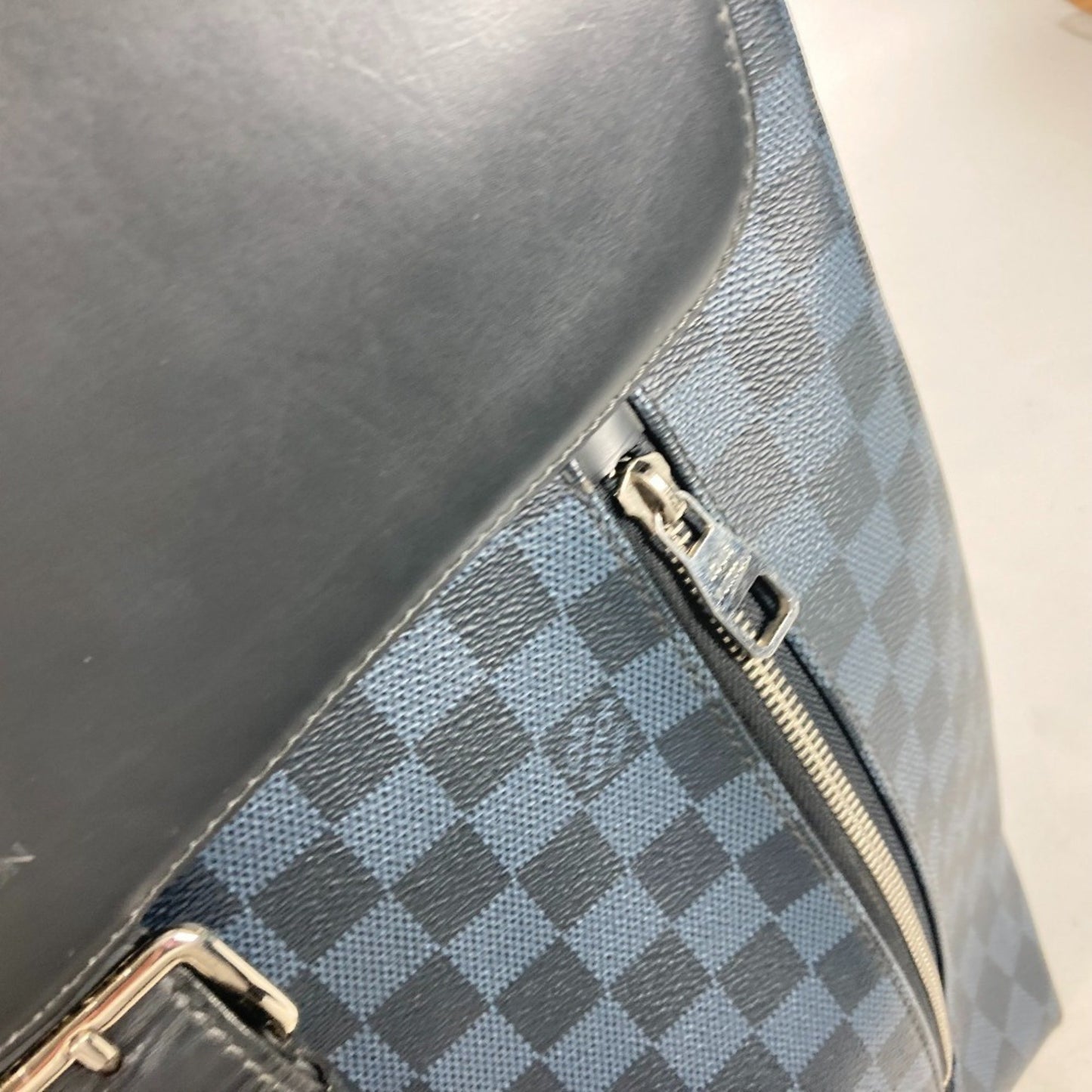 Louis Vuitton Newport, Black, Canvas, backpack