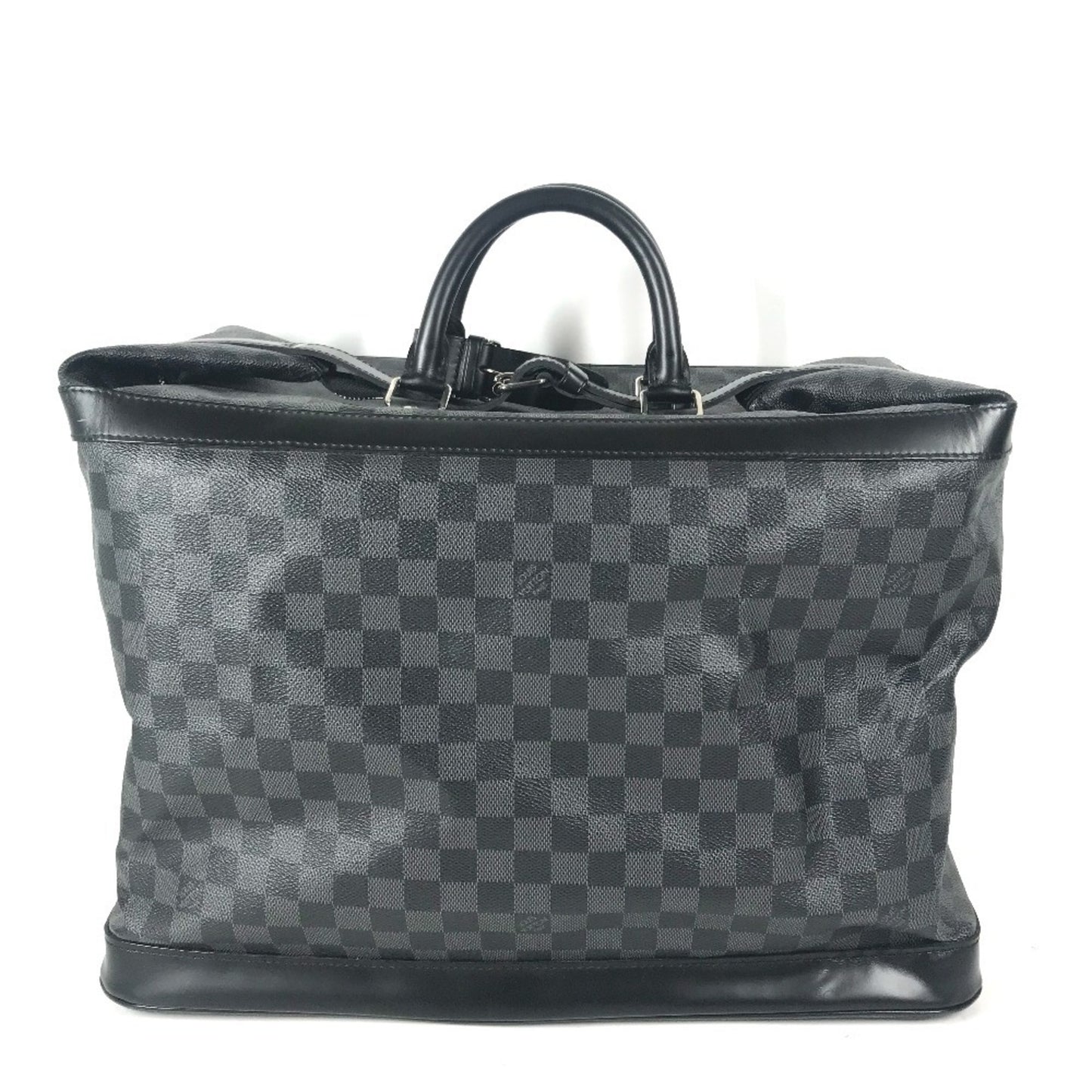 Louis Vuitton Grimaud, Black, Canvas, travel