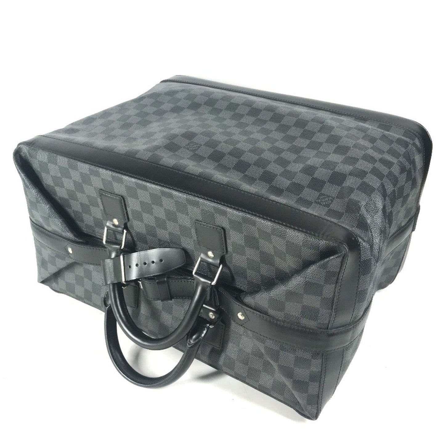 Louis Vuitton Grimaud, Black, Canvas, travel