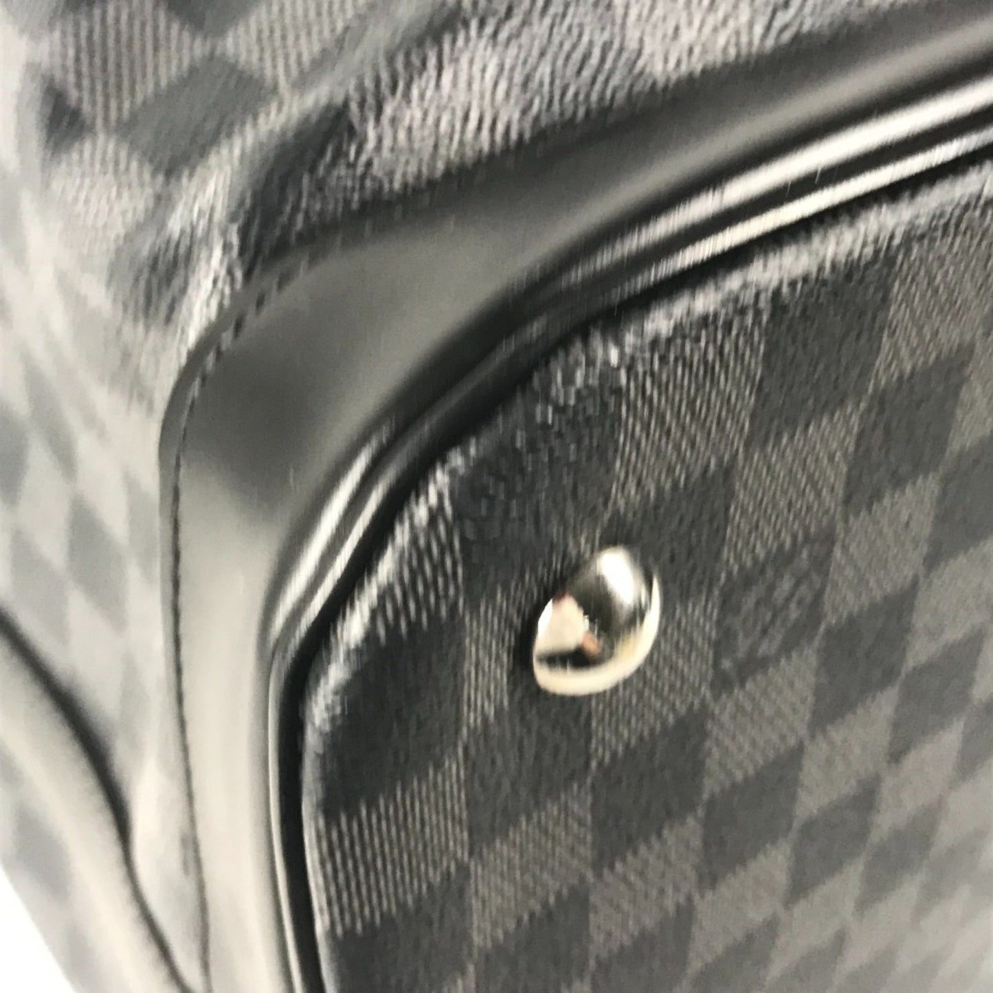 Louis Vuitton Grimaud, Black, Canvas, travel