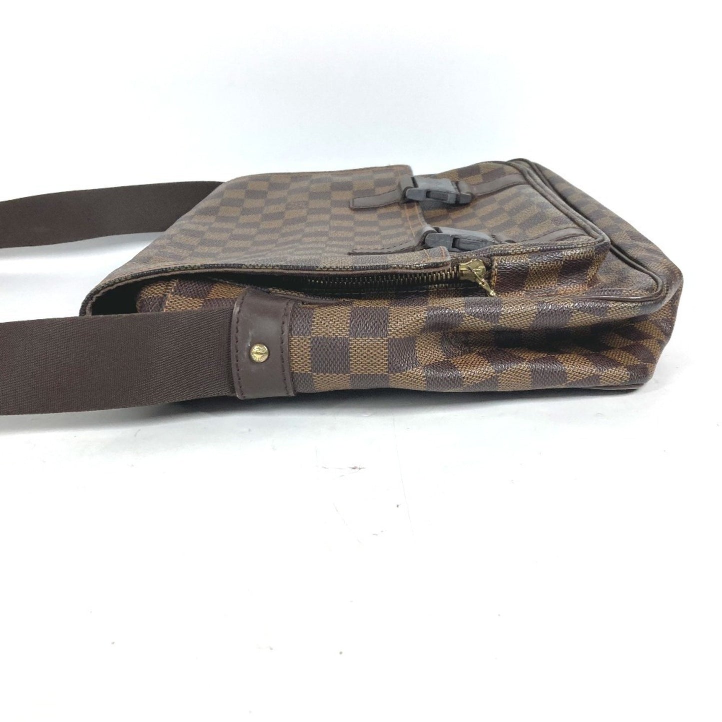 Louis Vuitton Melrose Avenue, Brown, Canvas, shoulder