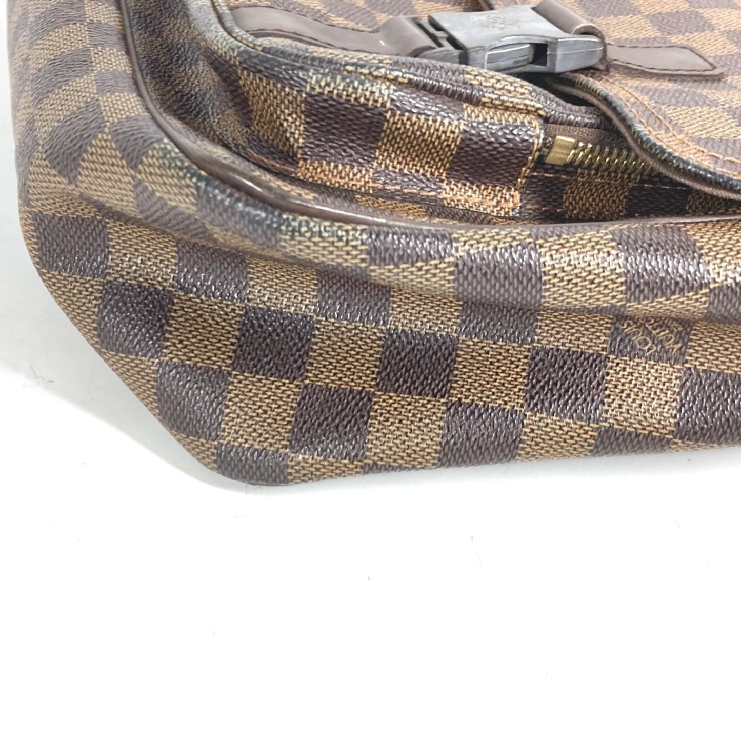 Louis Vuitton Melrose Avenue, Brown, Canvas, shoulder