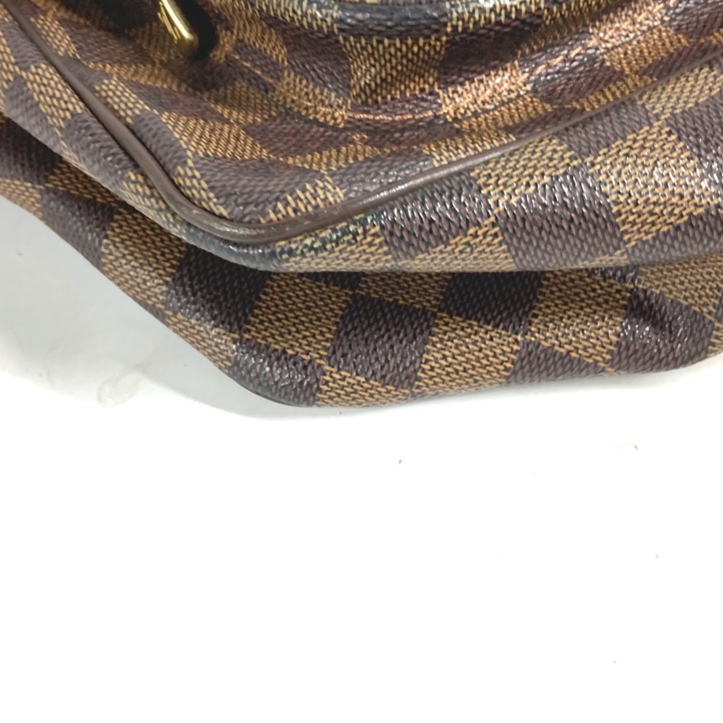 Louis Vuitton Melrose Avenue, Brown, Canvas, shoulder