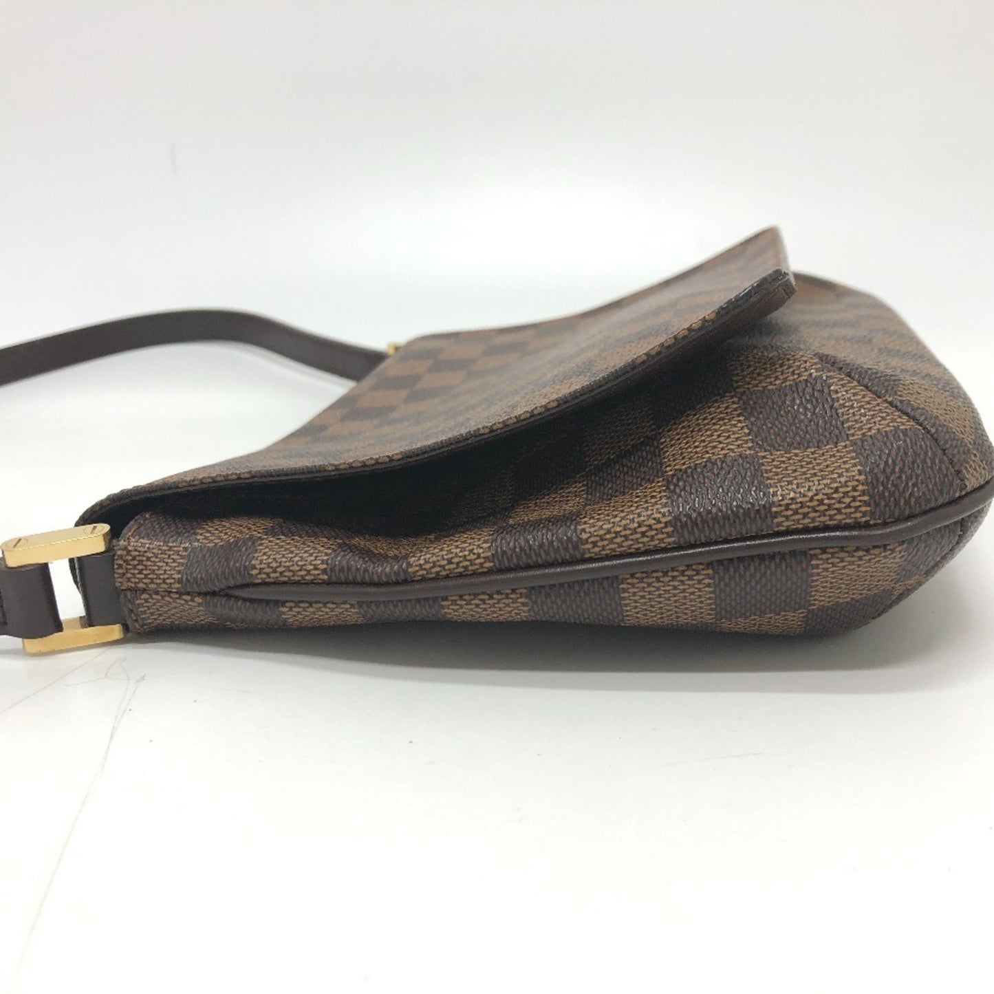 Louis Vuitton Musette Tango, Brown, Canvas, handbag