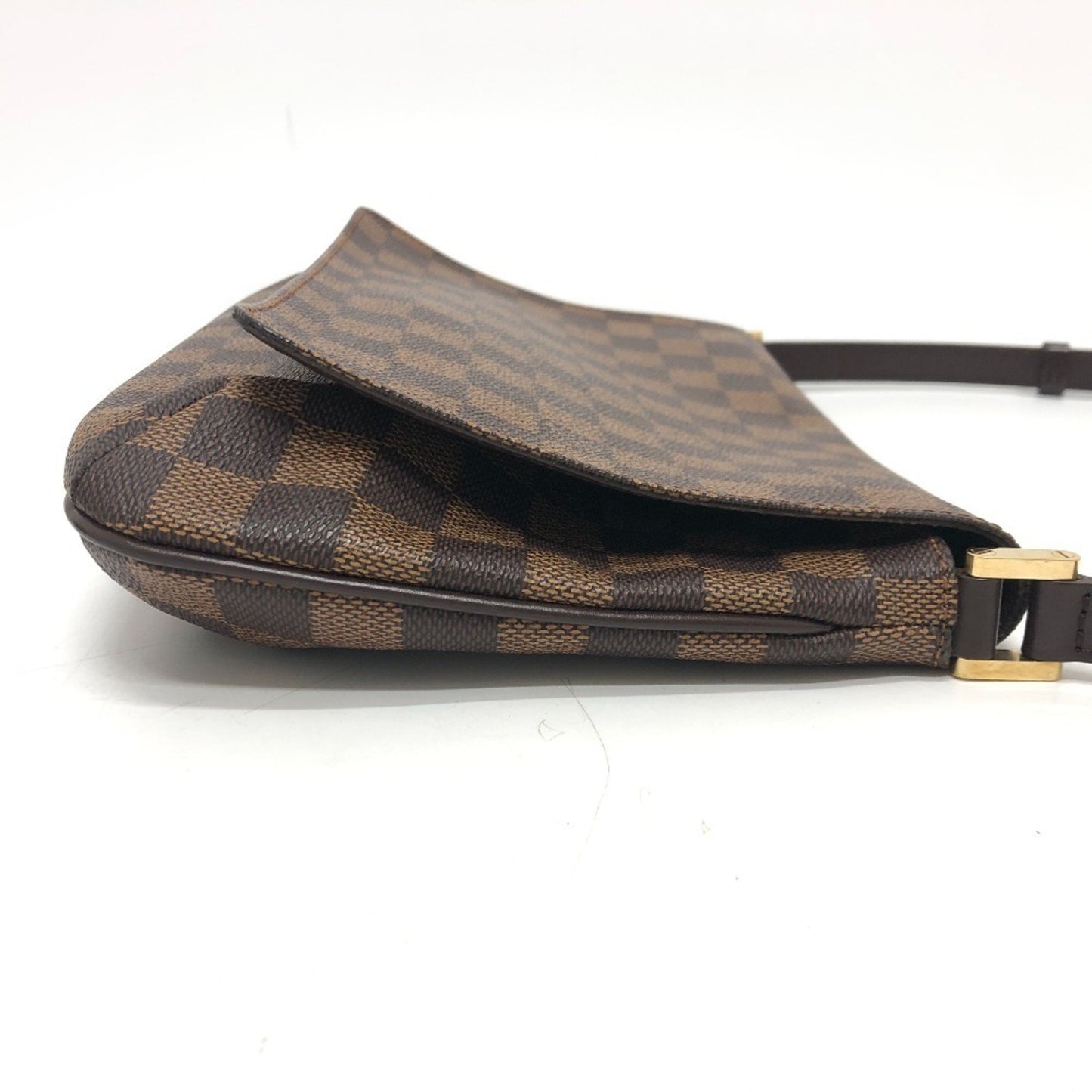 Louis Vuitton Musette Tango, Brown, Canvas, handbag