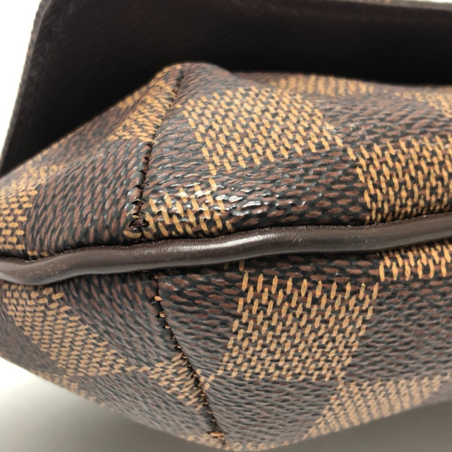 Louis Vuitton Musette Tango, Brown, Canvas, handbag