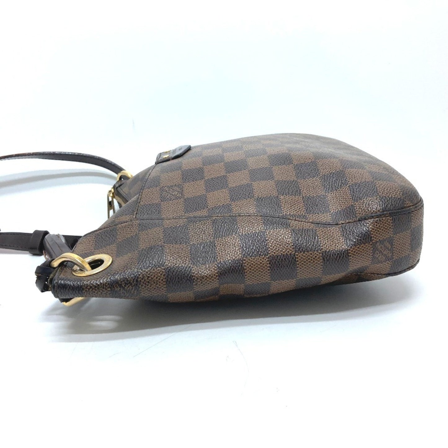 Louis Vuitton South Bank, Brown, Canvas, shoulder