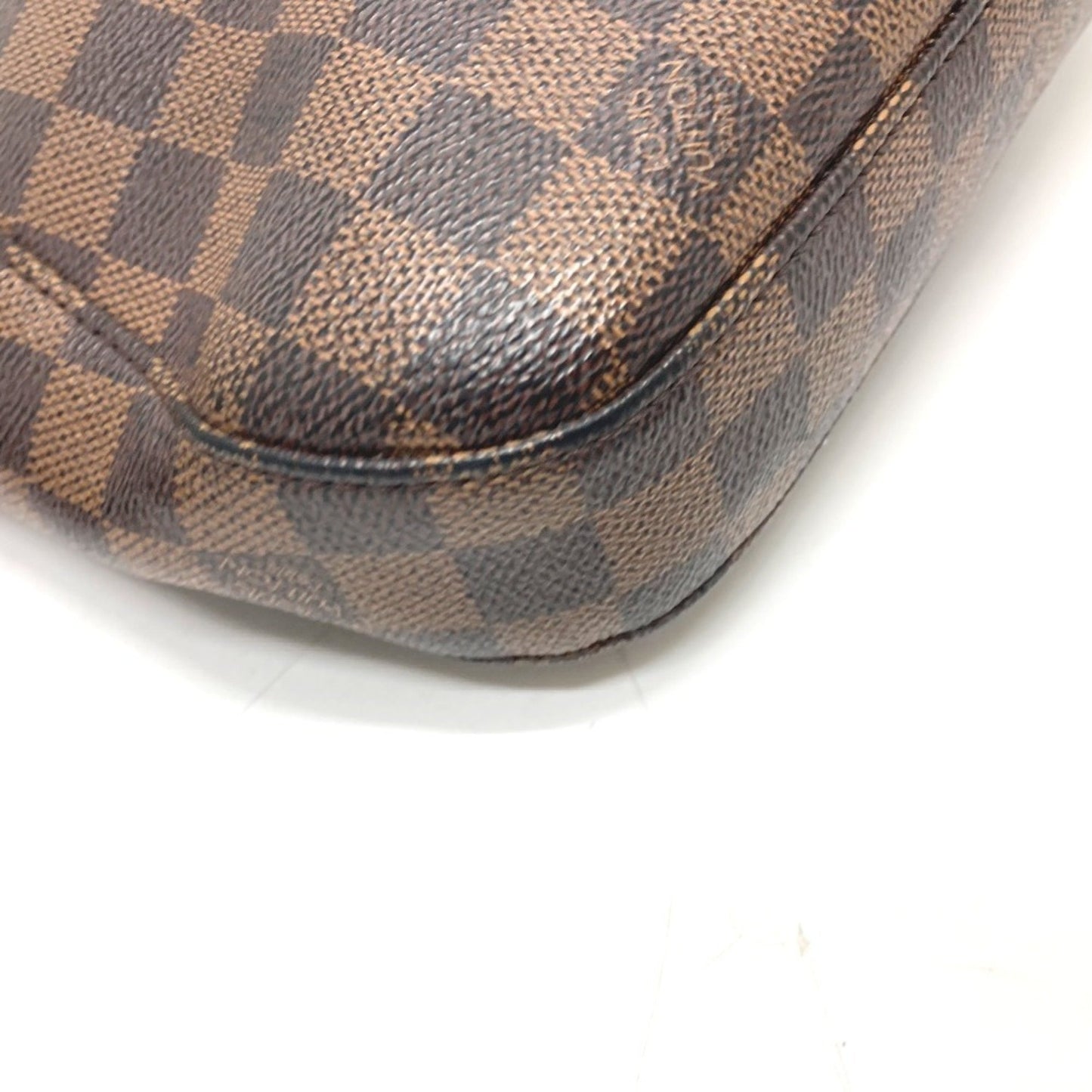 Louis Vuitton South Bank, Brown, Canvas, shoulder