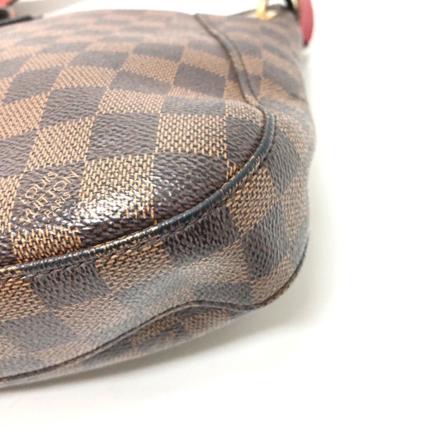 Louis Vuitton South Bank, Brown, Canvas, shoulder