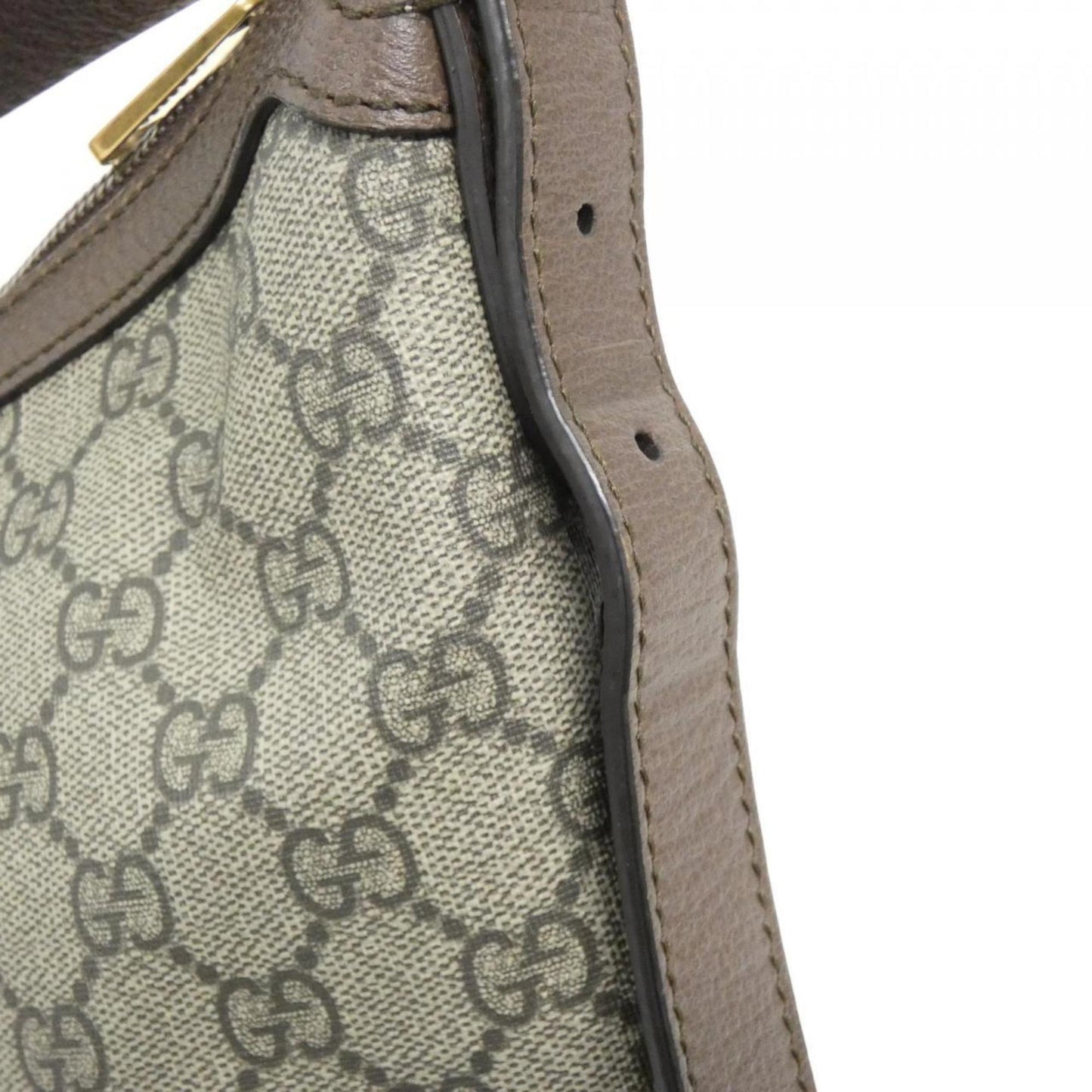 Gucci Ophidia, Beige, Canvas, shoulder
