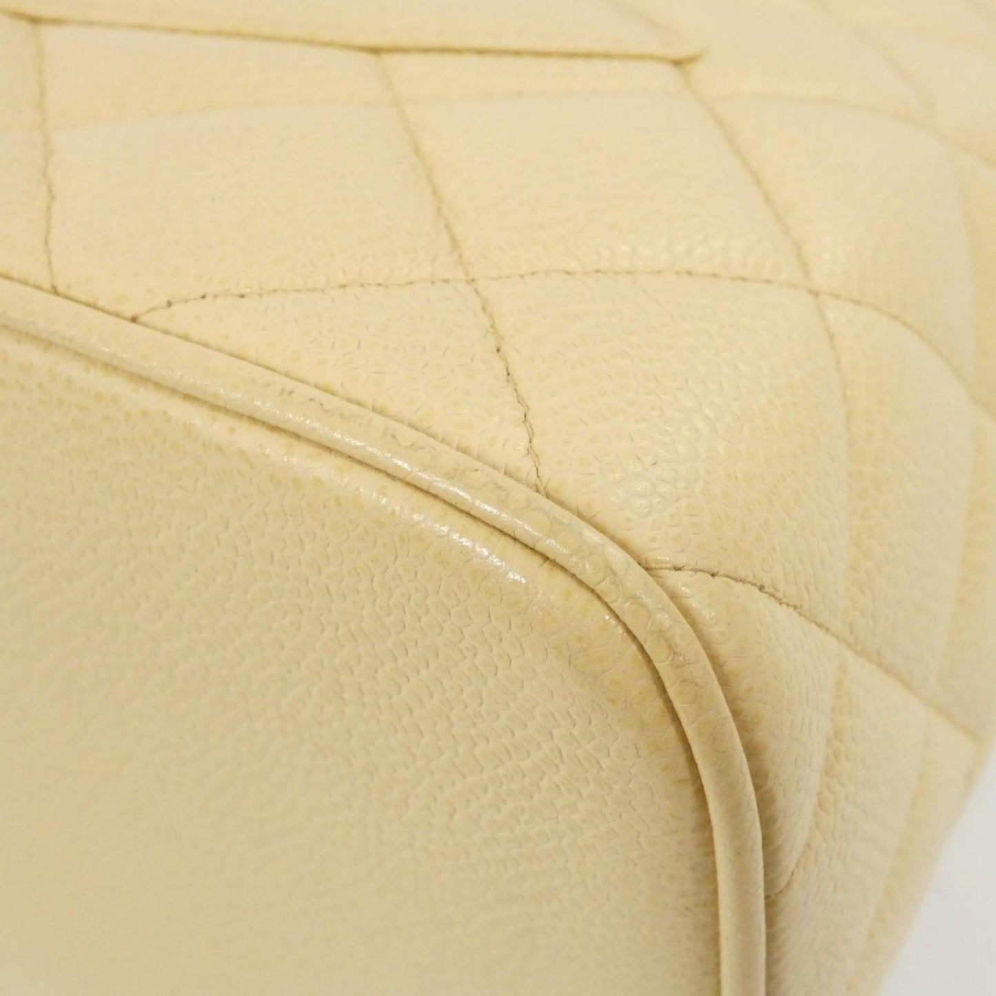 Chanel Medaillon, Beige, Leather, handbag