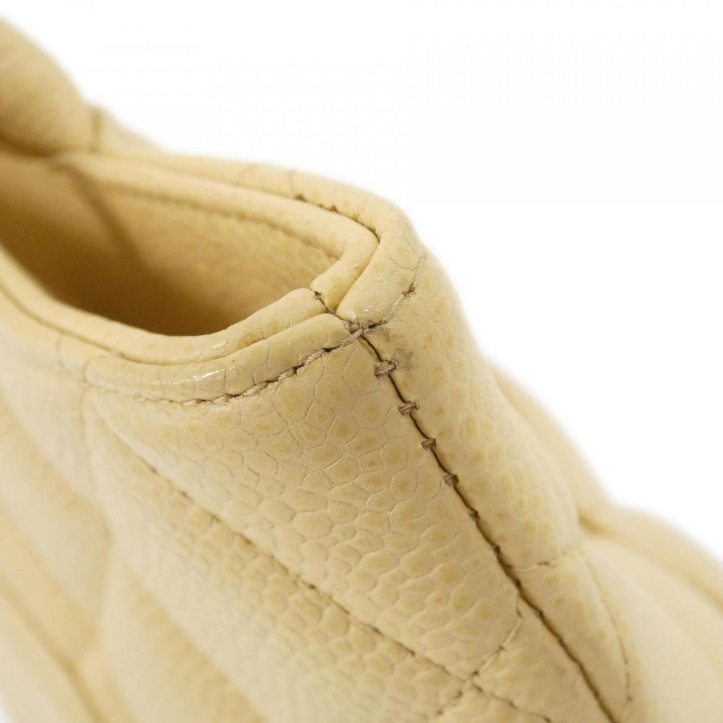 Chanel Medaillon, Beige, Leather, handbag