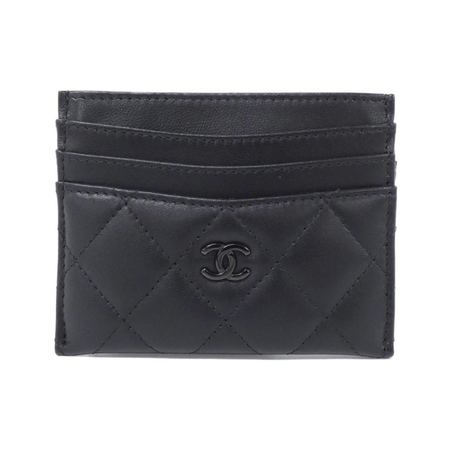 Chanel Timeless, Black, Leather, wallet