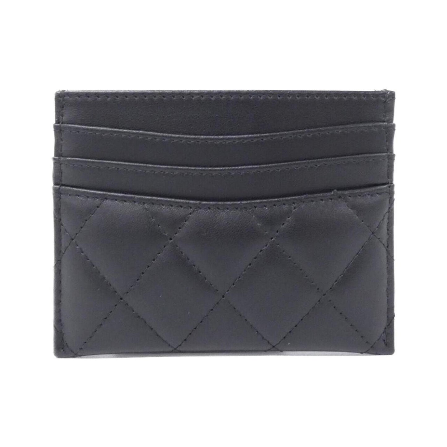 Chanel Timeless, Black, Leather, wallet