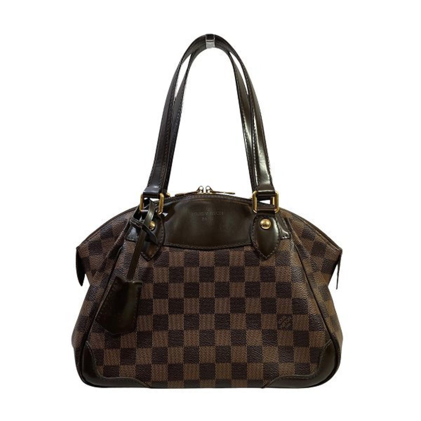 Louis Vuitton Verona, Brown, Canvas, shoulder
