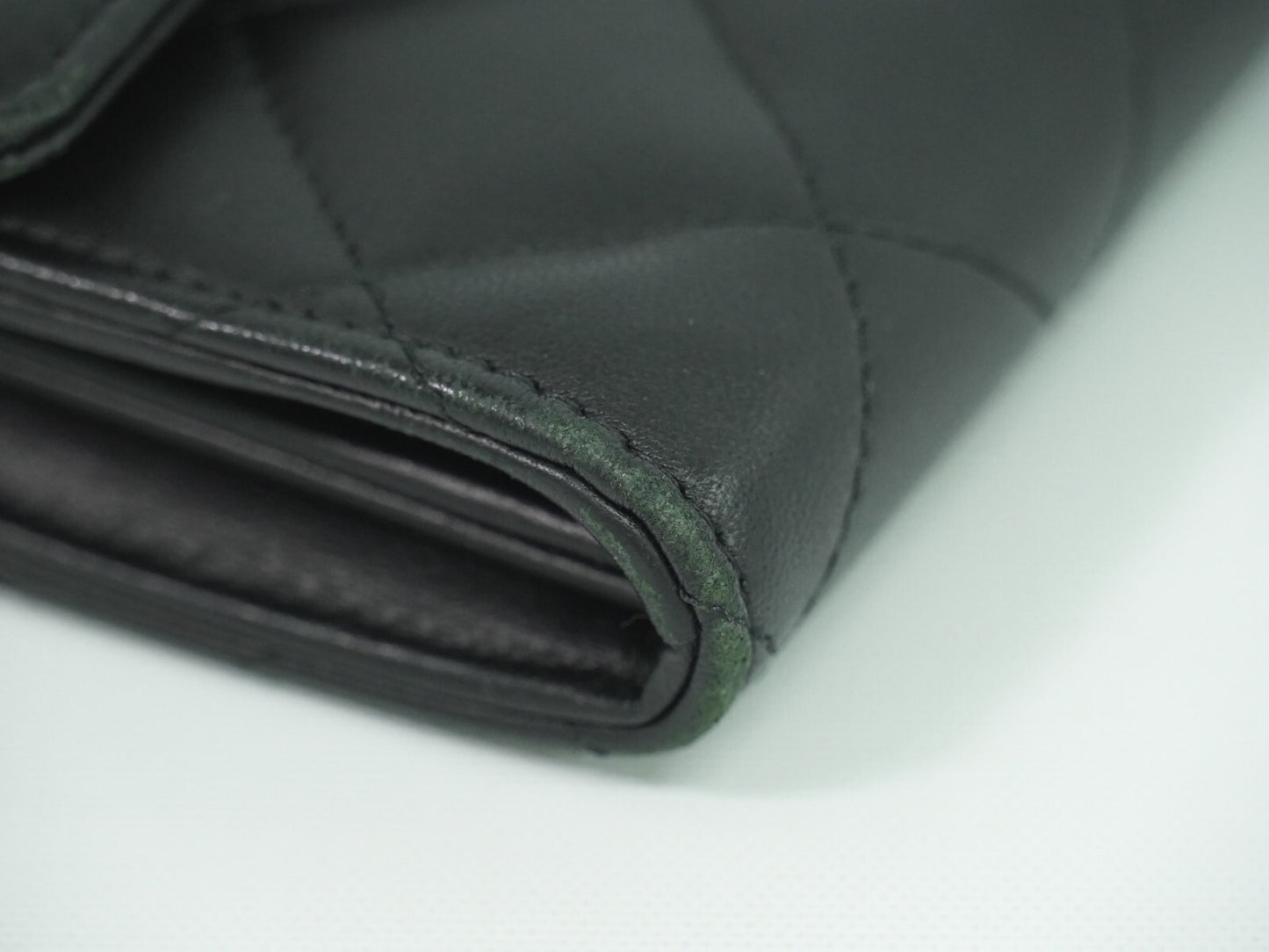 Chanel Timeless/classique, Black, Leather, wallet