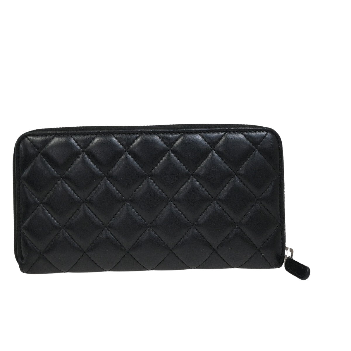 Chanel Timeless, Black, Leather, wallet