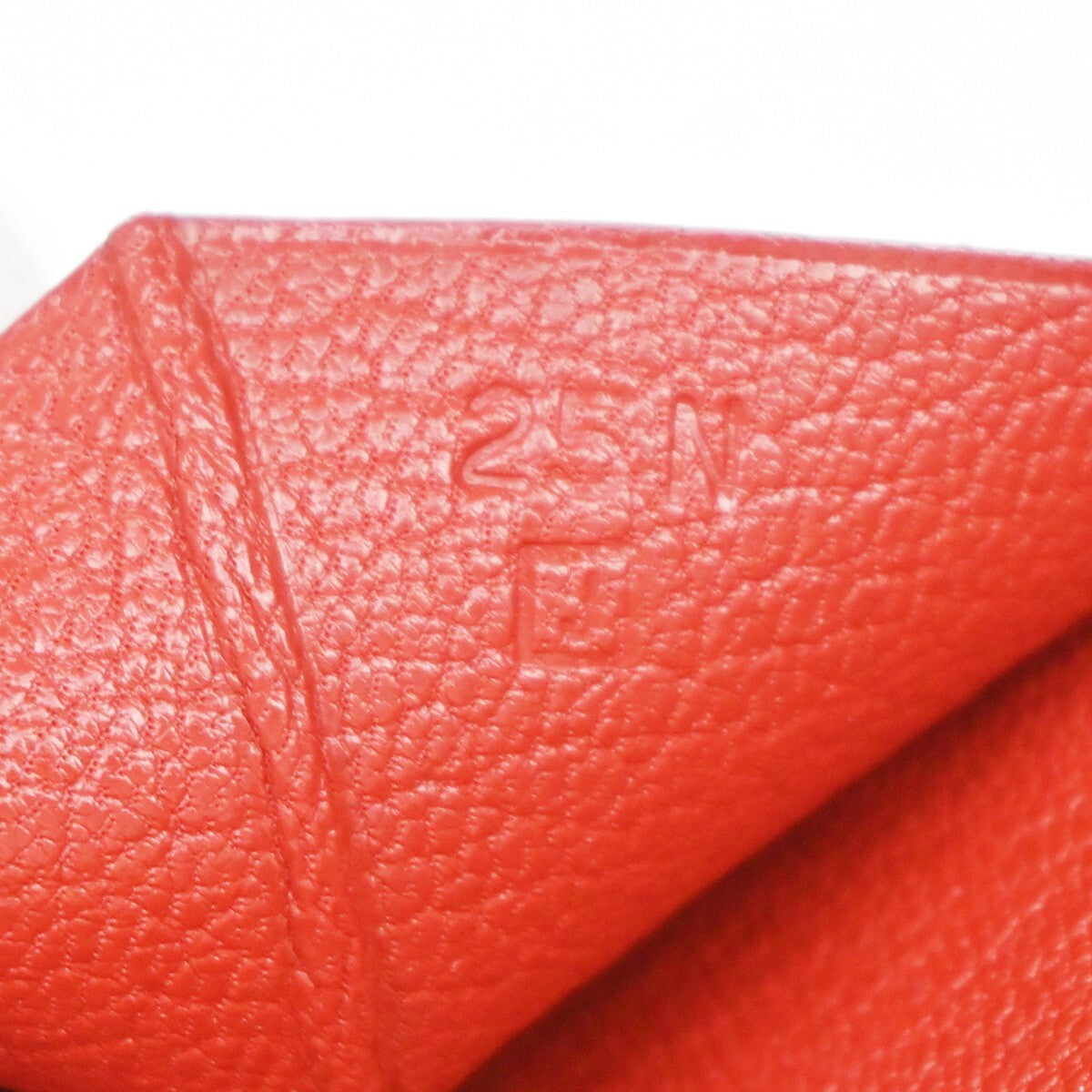 Hermès Béarn, Red, Leather, wallet