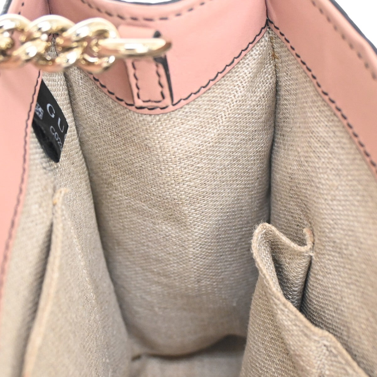 Gucci Emily, Pink, Leather, shoulder