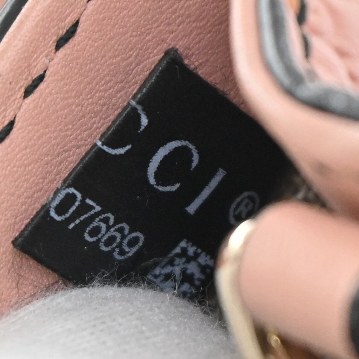 Gucci Emily, Pink, Leather, shoulder