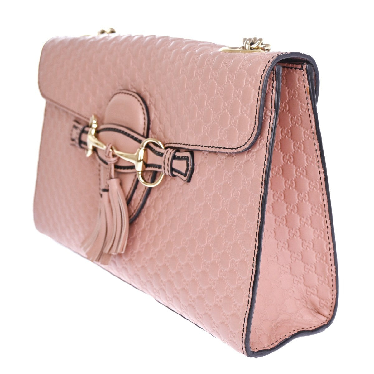 Gucci Emily, Pink, Leather, shoulder