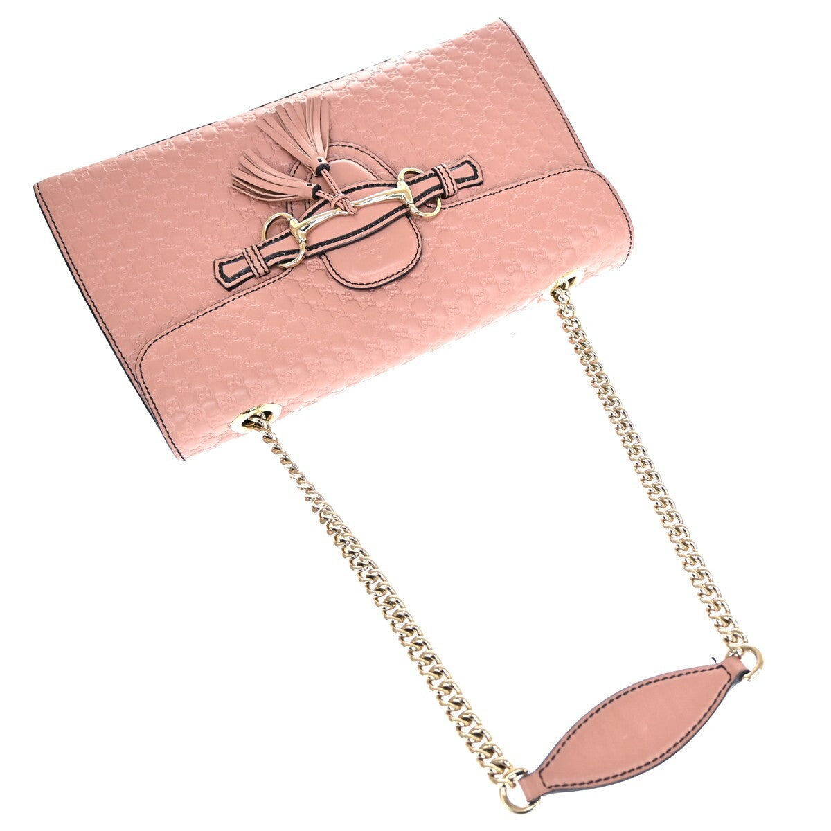 Gucci Emily, Pink, Leather, shoulder