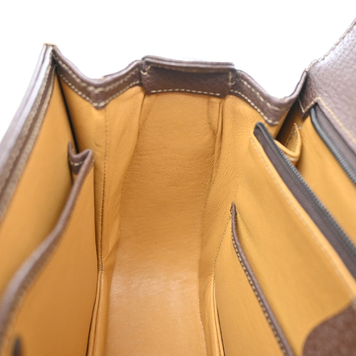 Gucci Bamboo, Brown, Leather, handbag