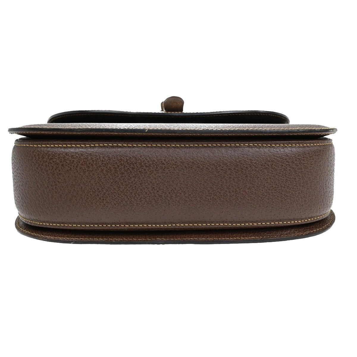 Gucci Bamboo, Brown, Leather, handbag
