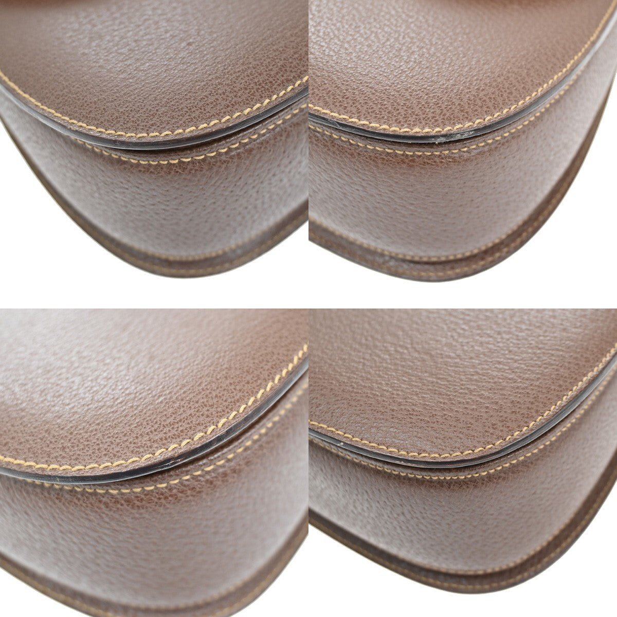 Gucci Bamboo, Brown, Leather, handbag