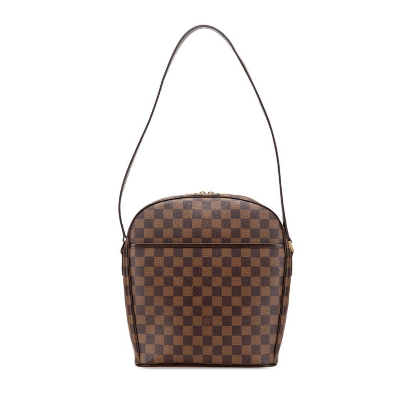Louis Vuitton Ipanema, Brown, Canvas, shoulder