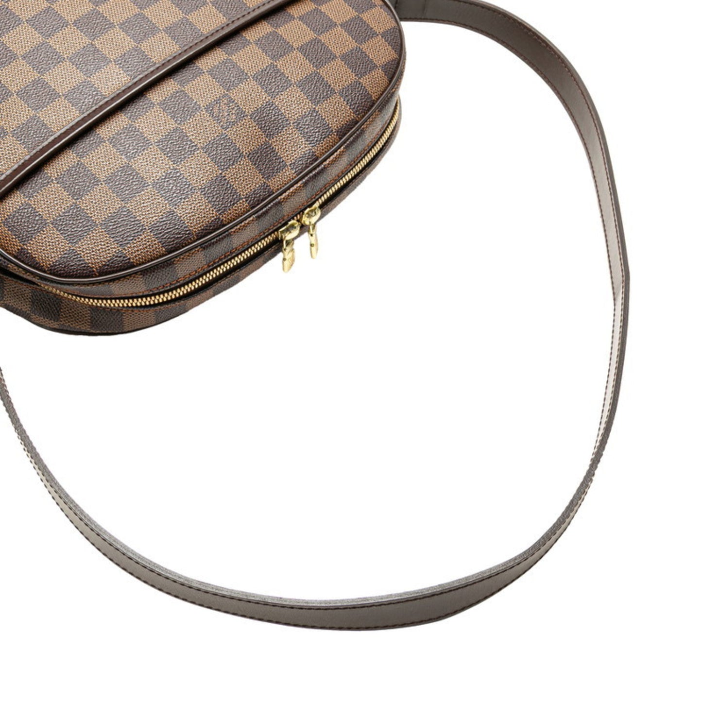 Louis Vuitton Ipanema, Brown, Canvas, shoulder