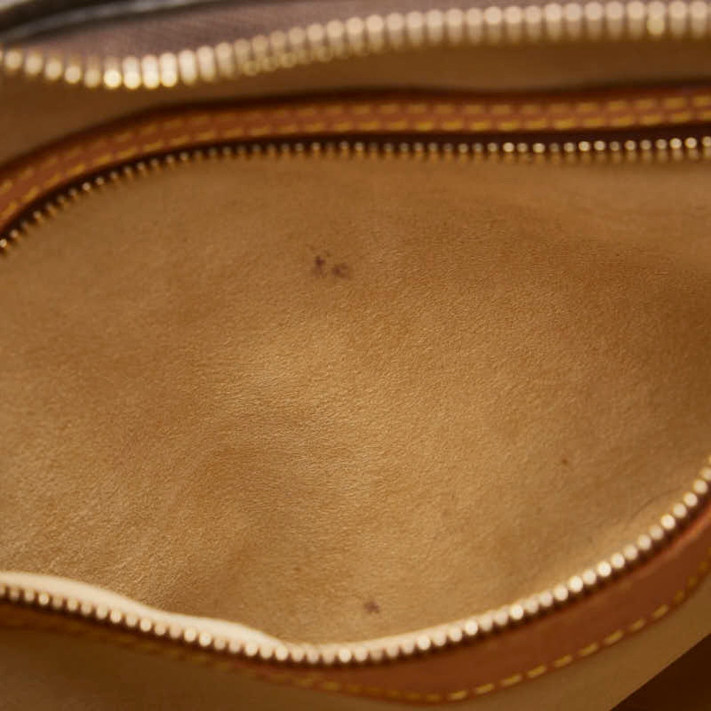 Louis Vuitton Looping MM, Brown, Canvas, shoulder