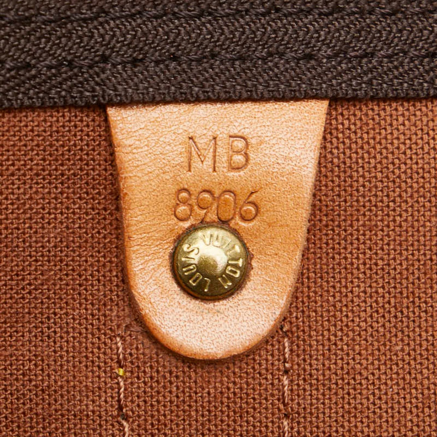 Louis Vuitton Keepall 50, Brown, Canvas, travel