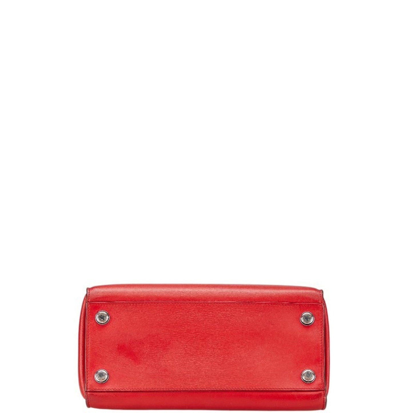 Louis Vuitton City steamer, Red, Leather, handbag