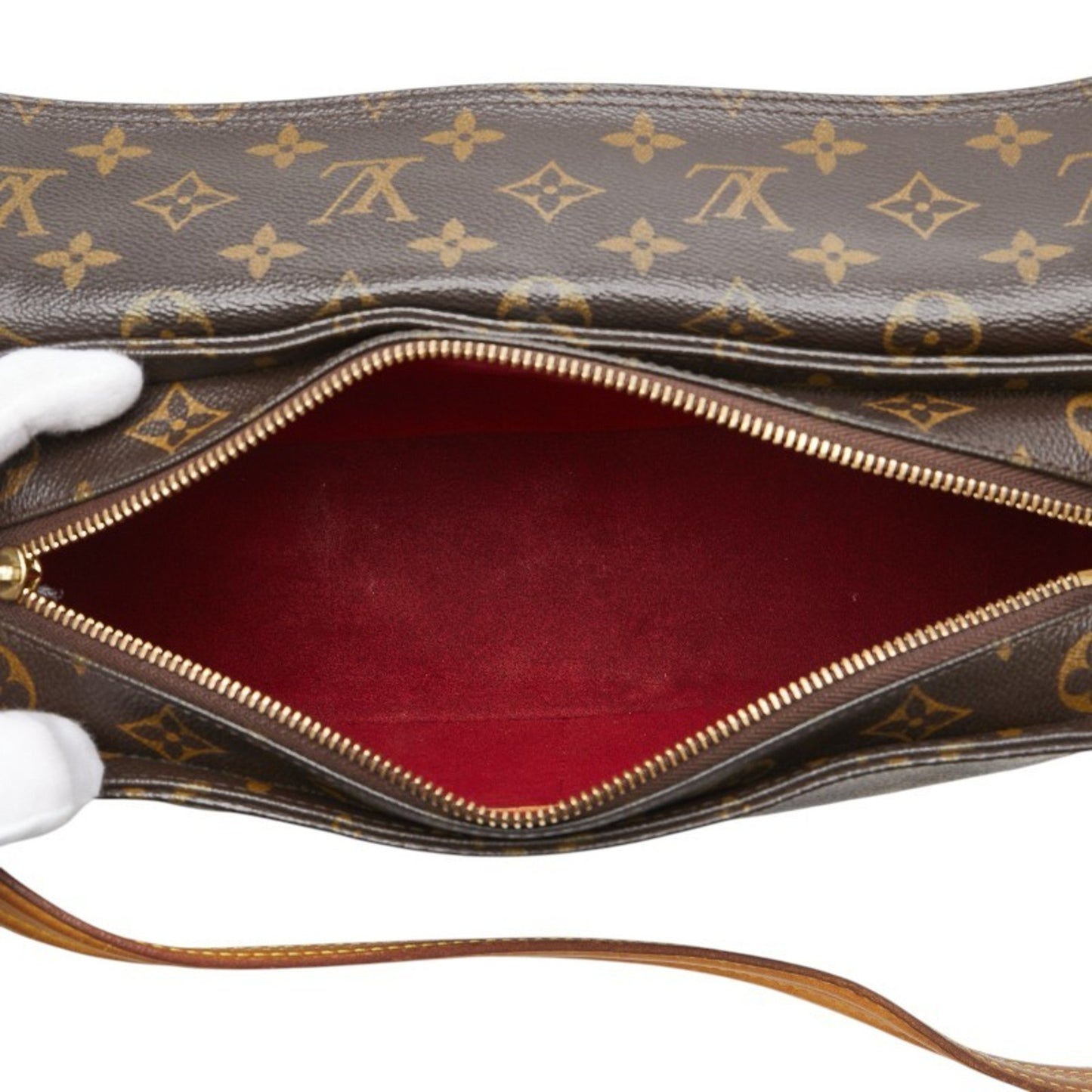 Louis Vuitton Viva Cité, Brown, Canvas, shoulder