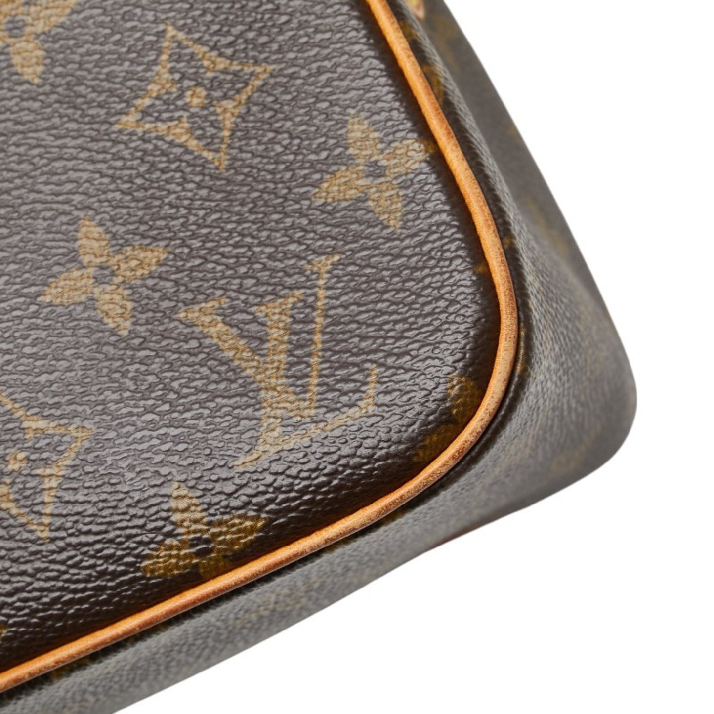 Louis Vuitton Viva Cité, Brown, Canvas, shoulder