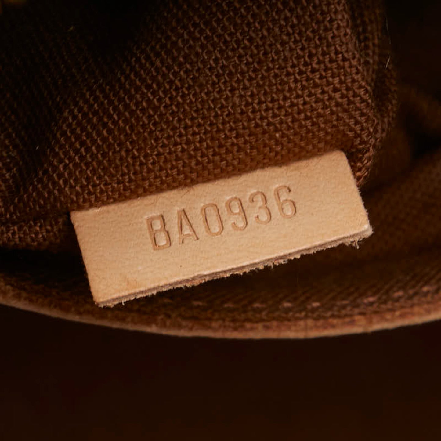 Louis Vuitton Alma, Brown, Canvas, handbag