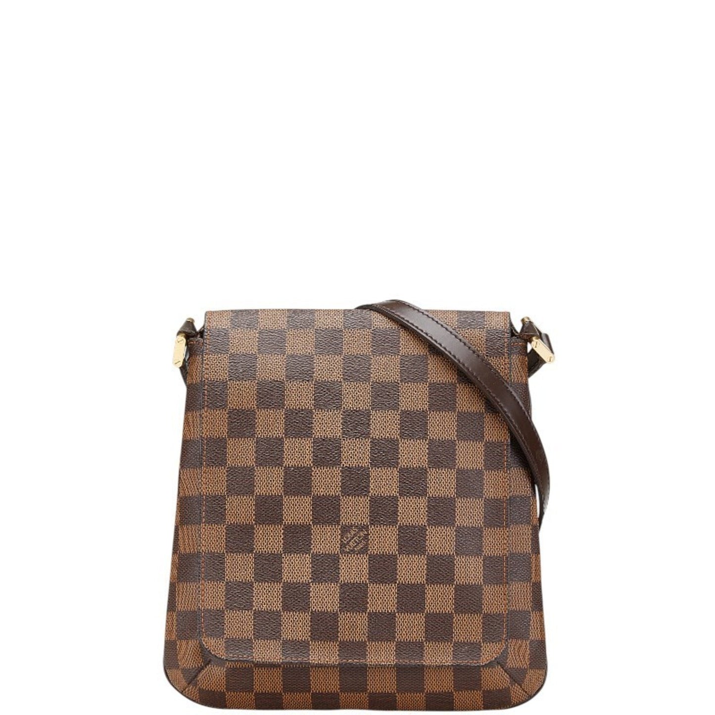 Louis Vuitton Musette Salsa, Brown, Canvas, shoulder