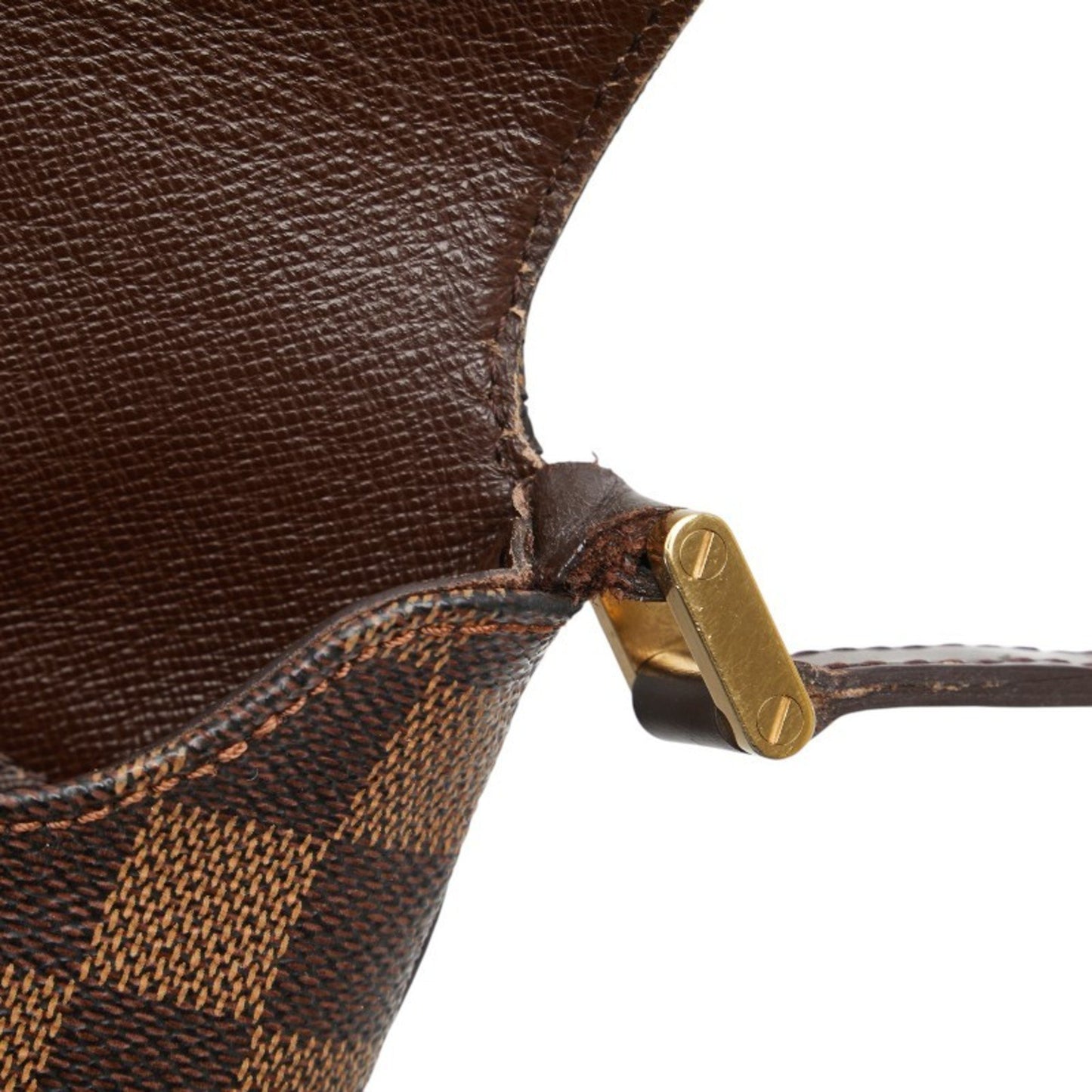Louis Vuitton Musette Salsa, Brown, Canvas, shoulder
