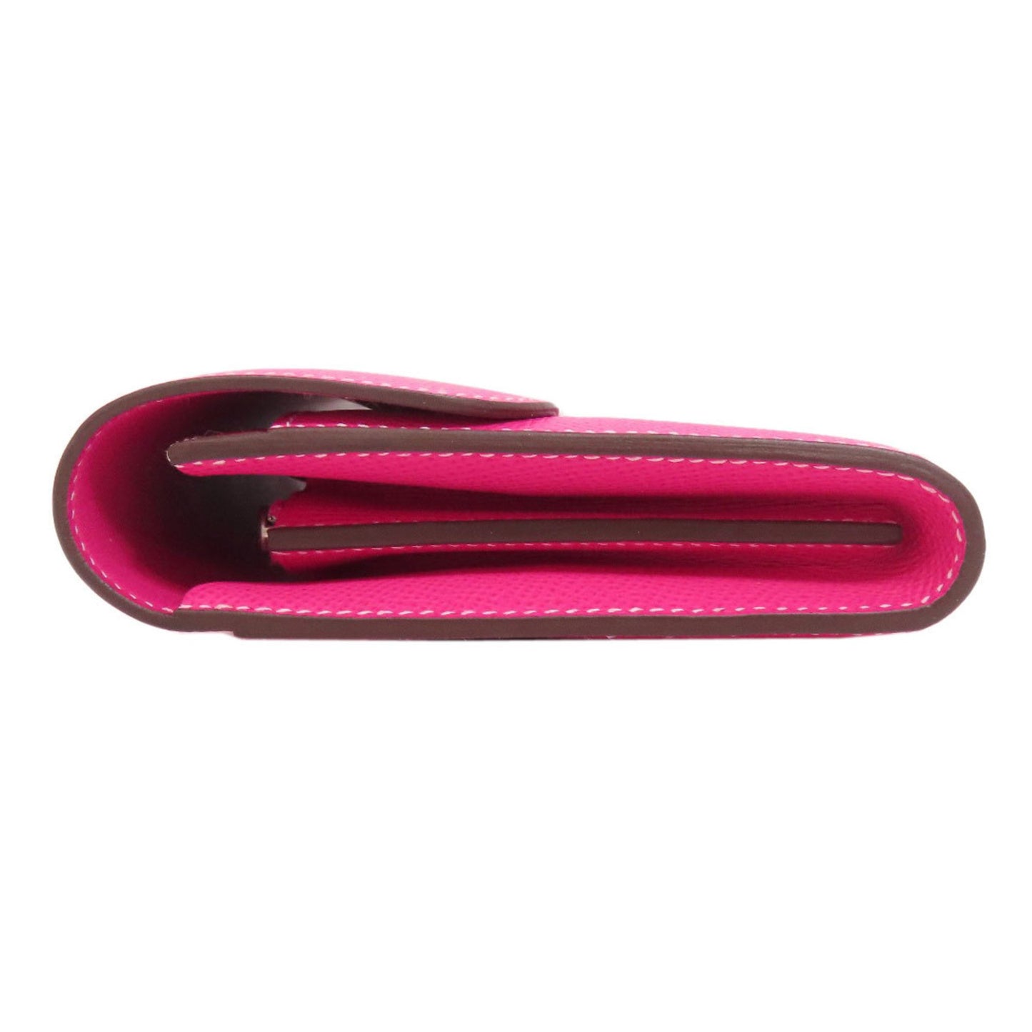Hermès Constance, Pink, Leather, wallet