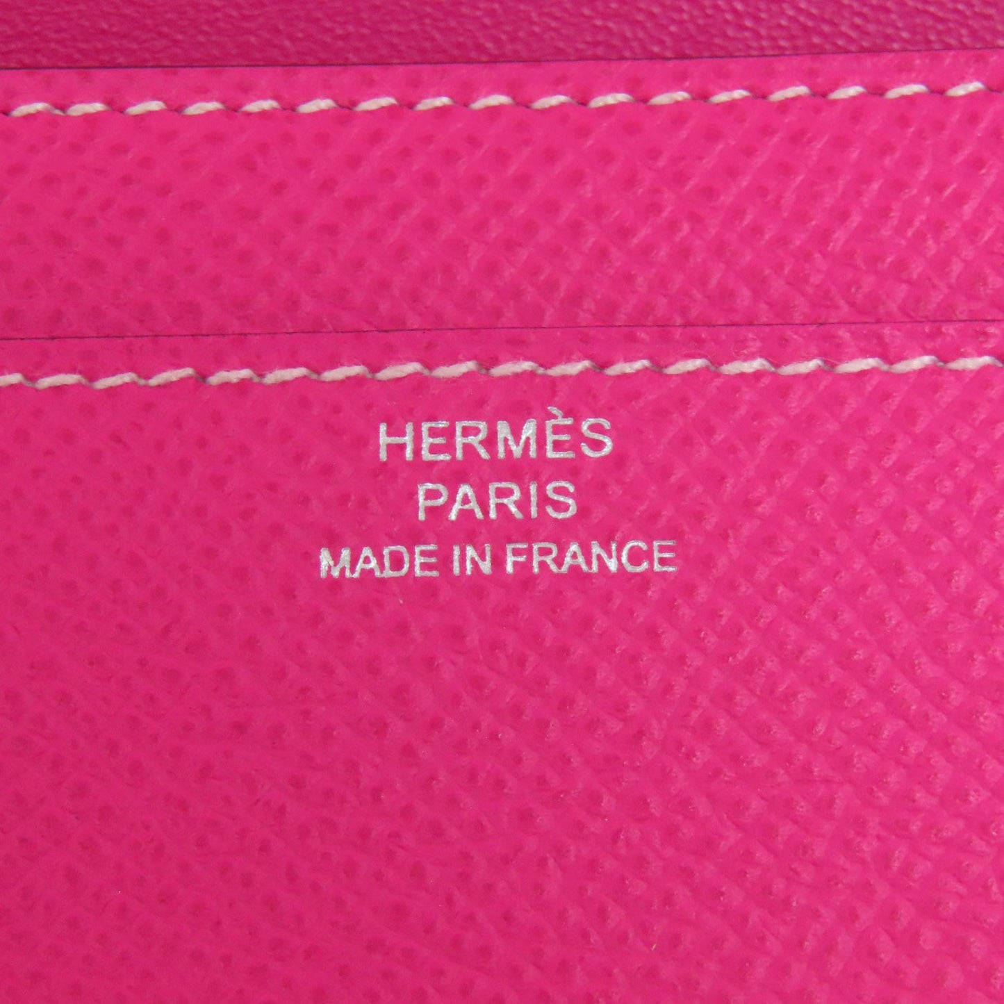 Hermès Constance, Pink, Leather, wallet