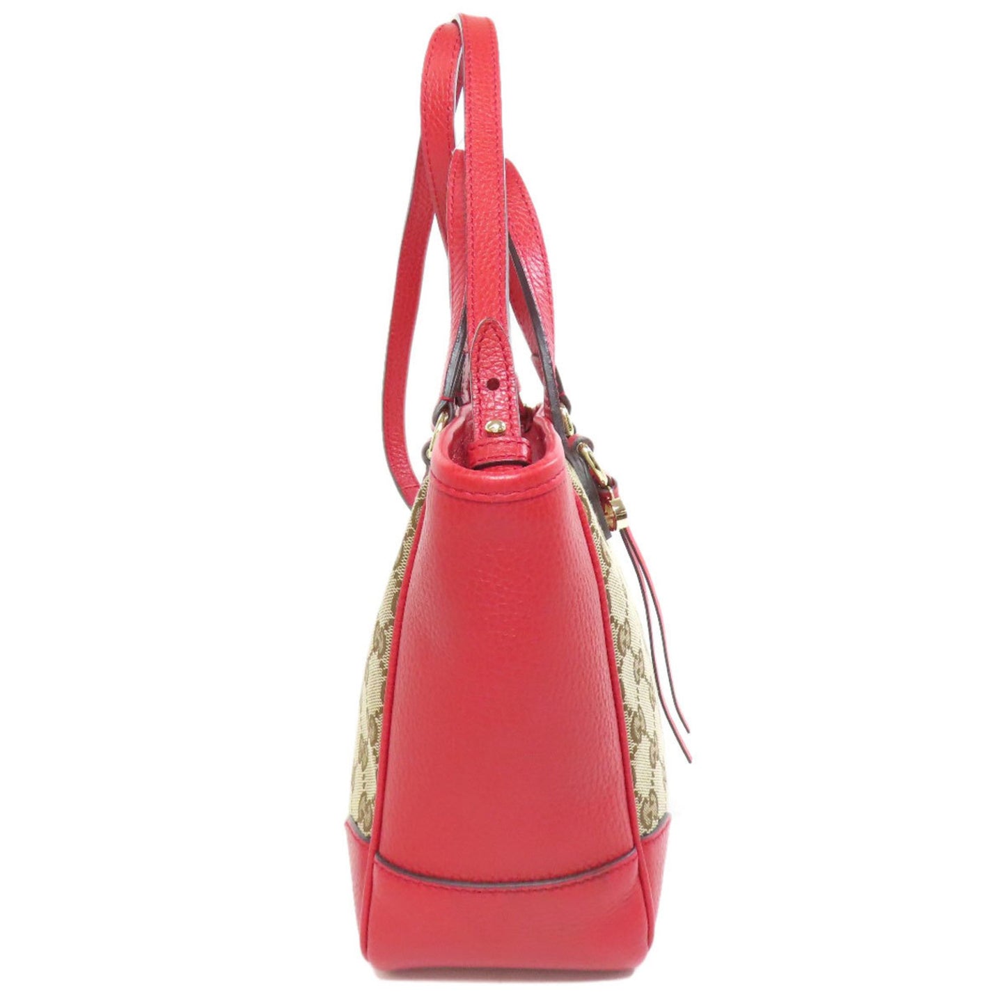 Gucci Bree, Red, Canvas, handbag