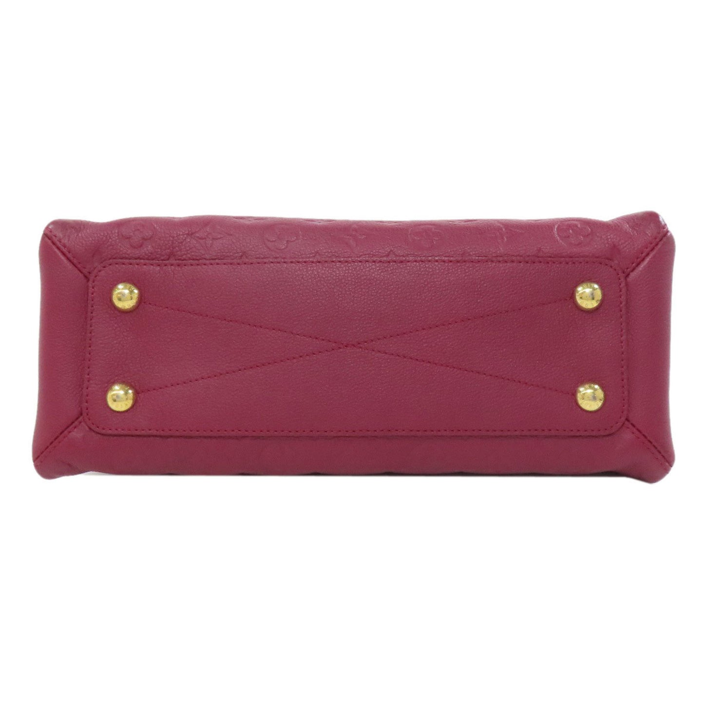 Louis Vuitton Vosges, Burgundy, Leather, tote