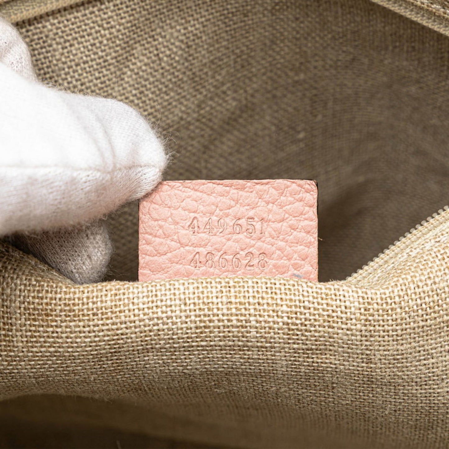 Gucci Interlocking G, Pink, Leather, handbag