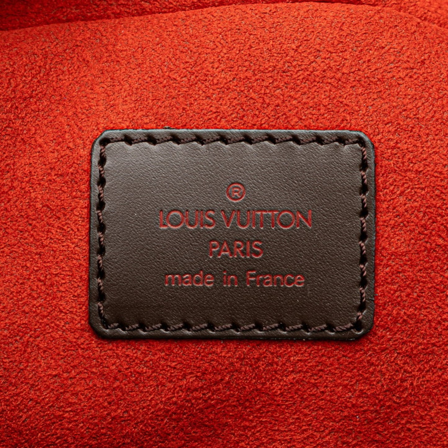 Louis Vuitton Sarria, Brown, Canvas, handbag