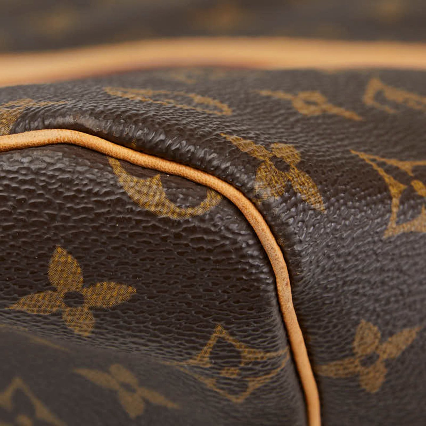 Louis Vuitton Keepall 60, Brown, Canvas, travel