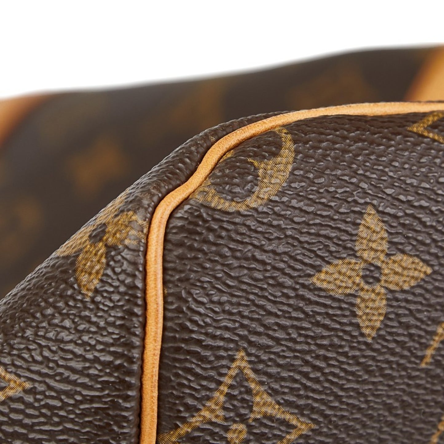 Louis Vuitton Keepall 60, Brown, Canvas, travel