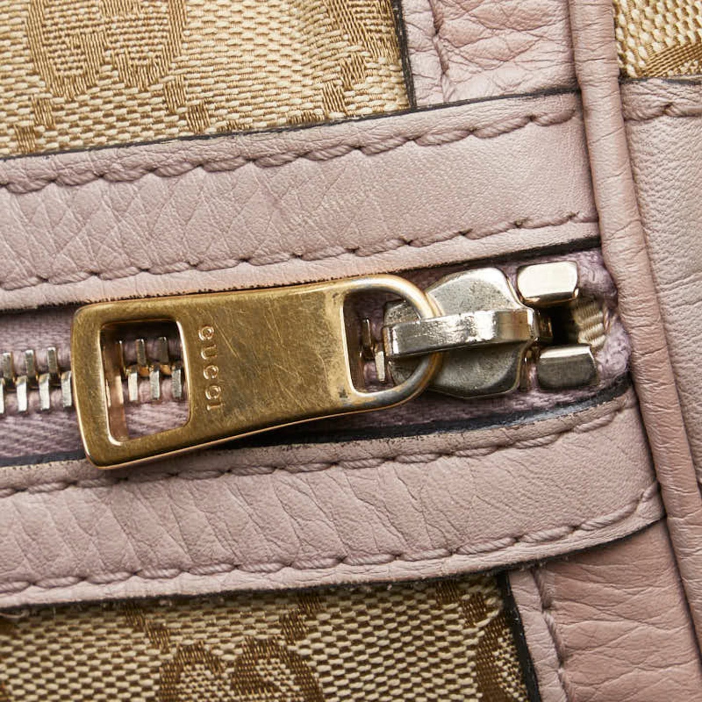 Gucci Sherry, Beige, Canvas, handbag