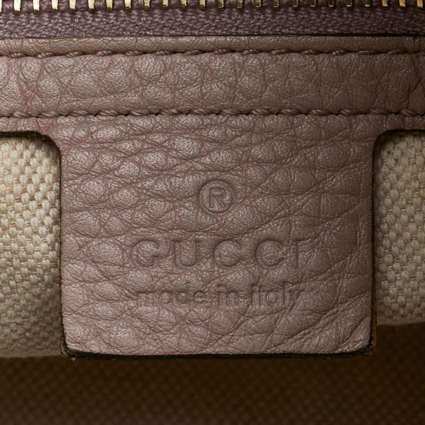 Gucci Sherry, Beige, Canvas, handbag